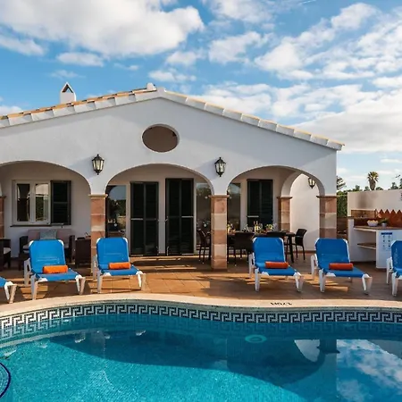 Feriehus Ferienhaus Mit Privatpool Fuer 6 Personen Ca 120 Qm In Cap D'artrutx, Menorca Suedkueste Von Menorca